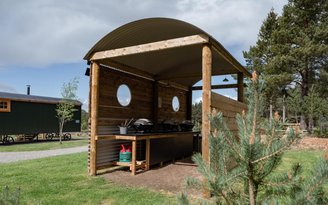 Highland Shepherd Huts نيثي بريدج المظهر الخارجي الصورة