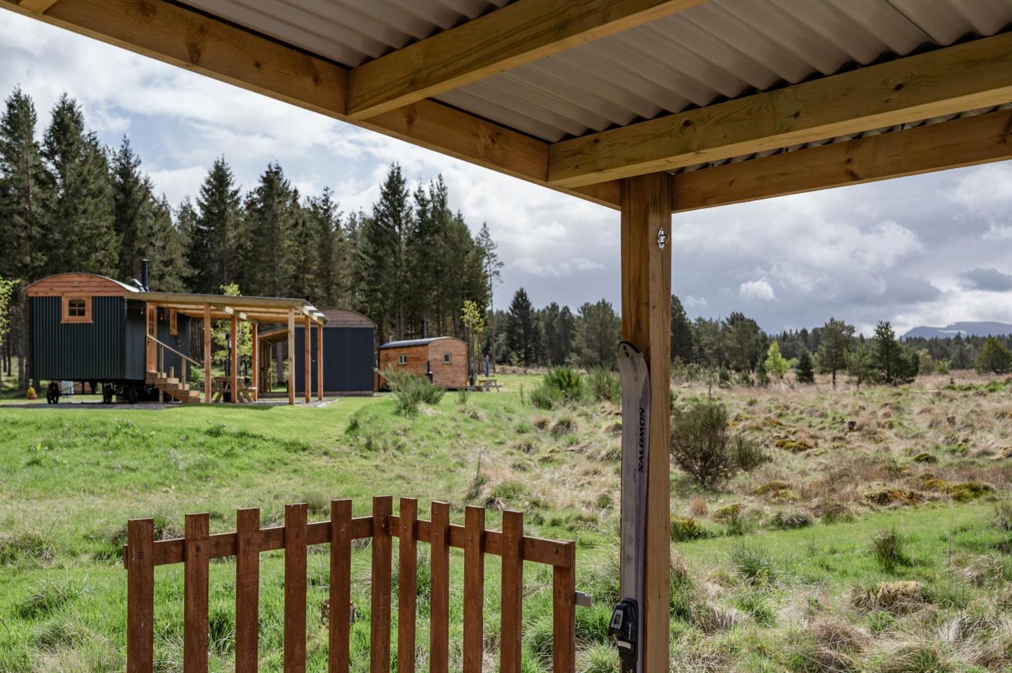 Highland Shepherd Huts نيثي بريدج الغرفة الصورة